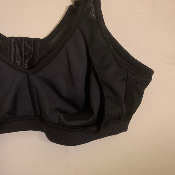 Breezies Smooth Radiance Unlined Wirefree Support Bra Black Womens 40C A301622 - Picture 7 of 14